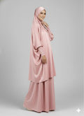 Jilbab 3-pcs Pink Colour