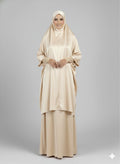 Jilbab 3-pcs Beige Colour