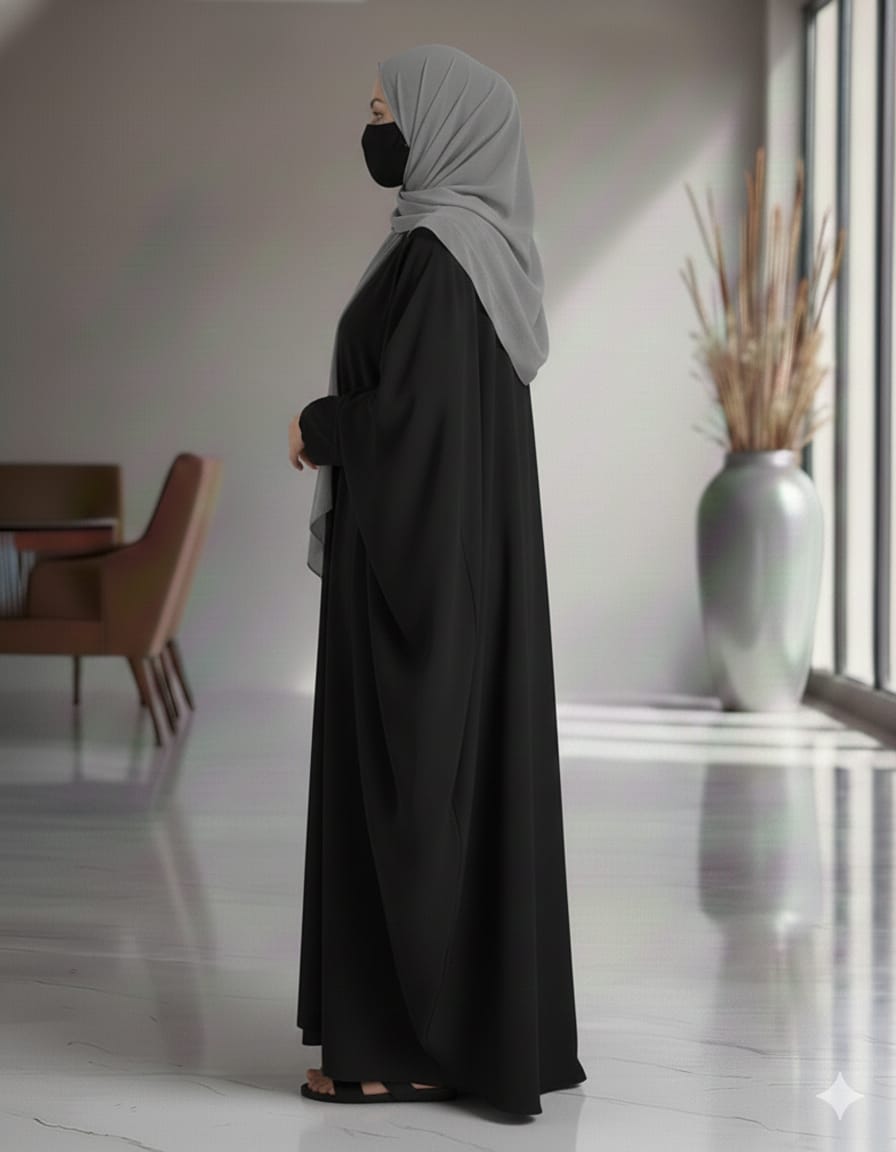 Butterfly Baggy Abaya