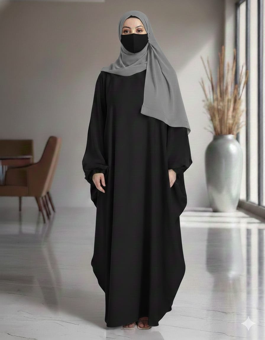 Butterfly Baggy Abaya