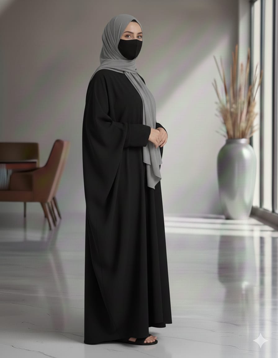 Butterfly Baggy Abaya